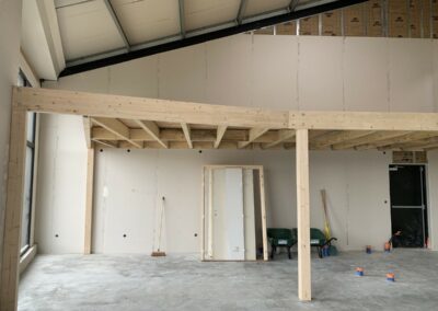 mezzanine en construction